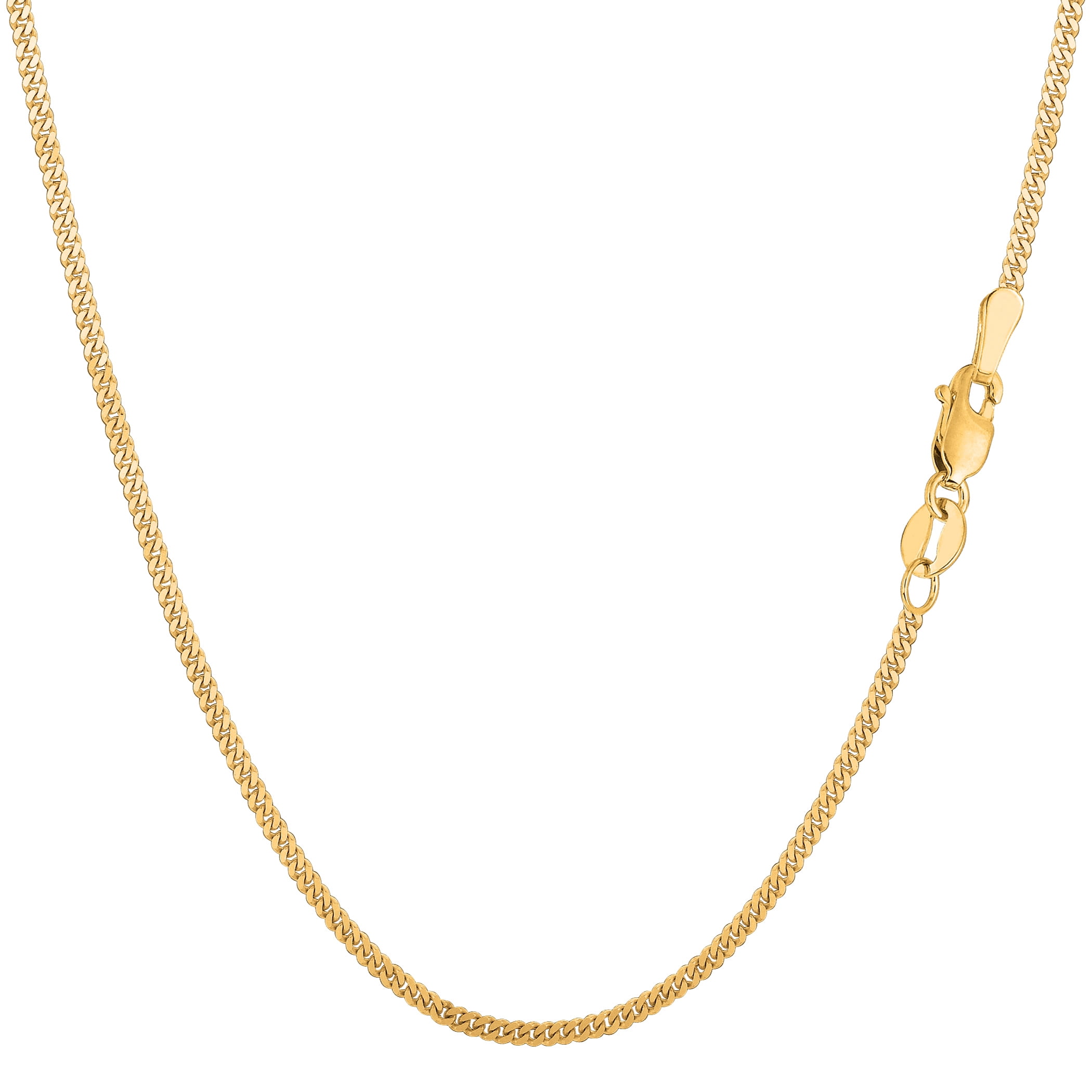 10k Yellow Gold Gourmette Chain Necklace, 1.5mm, 20" Walmart Canada