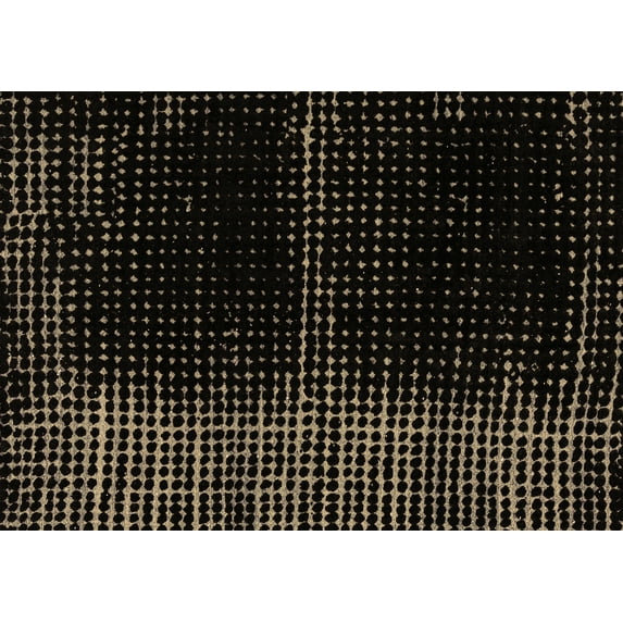 Ahgly Company Indoor Rectangle Oriental Brown Modern Area Rugs, 5' x 8'