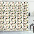thumbnail image 1 of Ambesonne Vegetable Art Shower Curtain, Onion and Radish, 69"Wx84"L, Multicolor, 1 of 3