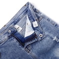 thumbnail image 5 of KIDSCOOL Toddler Denim Jeans Unisex Kids Slim Straight Pants Casual Trousers,Light Blue,4-5 Years, 5 of 6