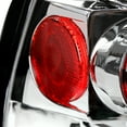 thumbnail image 7 of Spec-D Tuning Chrome Housing Clear Lens Tail Lights Compatible with 1997-2003 Ford F-150 Flareside, 2004 Ford F-150 Heritage Flareside, Left + Right Pair Assembly, 7 of 7