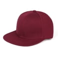 Kcolen Unisex Adjustable Flat Bill Hop Baseball Cap for Everyday Wear ...