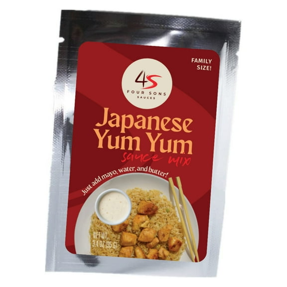 Yum Yum Sauce Mix - Makes 32oz - Mix with 3 Easy Ingredients - Ready in Minutes