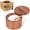 Acacia - Salt Box with Spoon, variant on Acacia Salt Cellar 9 Ounces Capacity, Wood Salt Box With Swivel Cover, Spice Keeper, Wood Jar For Kitchen, Perfect For Keeping Table Salt, Gourmet Salts, Herbs or Favorite Seasonings