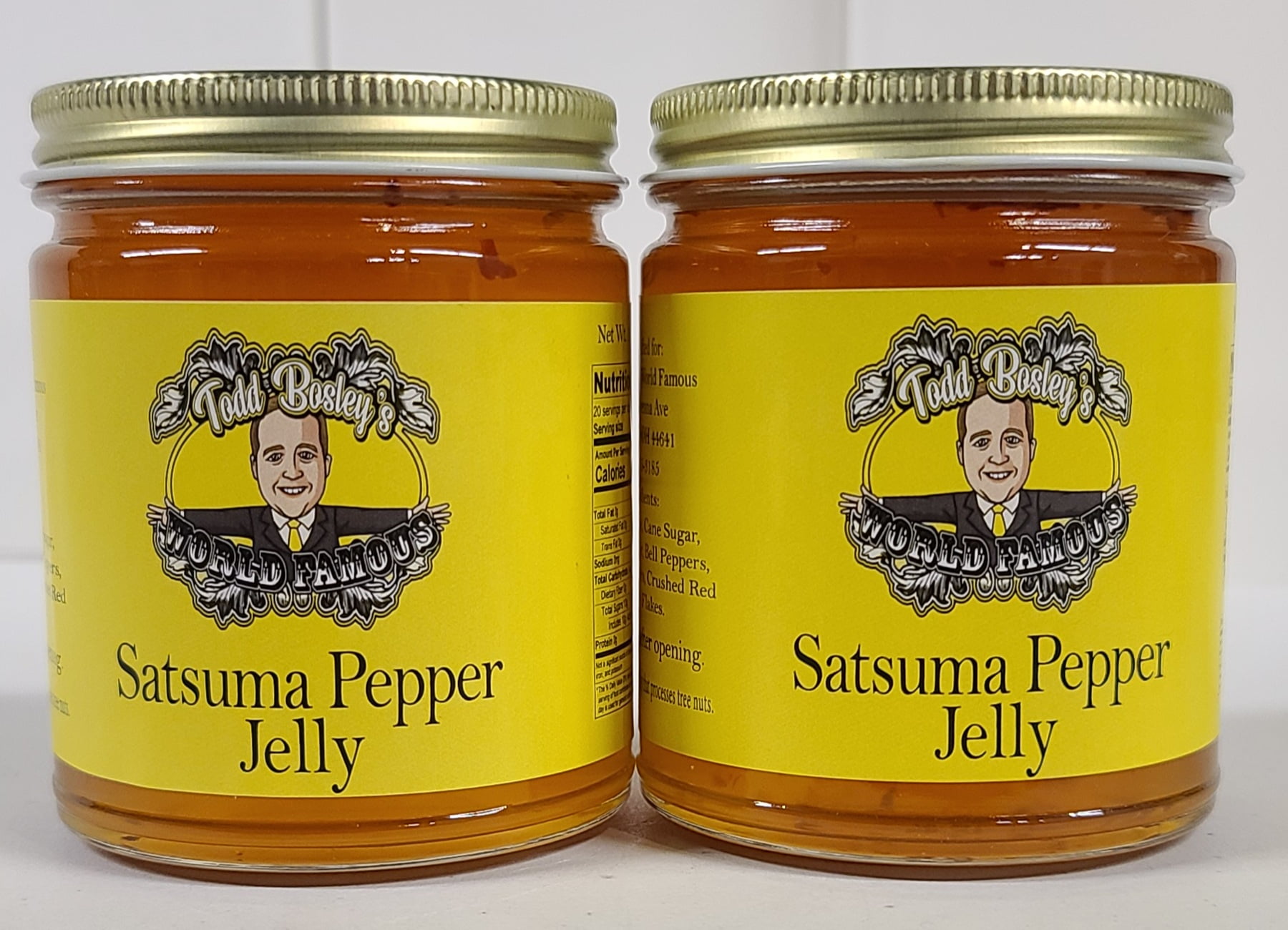 Todd Bosley's World Famous Satsuma Pepper Jelly (2 Pack)