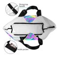 thumbnail image 4 of Fotbe Disco Roller Skates Bolsa Tote Estética de Lona con Estampado para Mujer - Bolsa Reutilizable de Hombro Casual para Vacaciones, Compras, Trabajo y Gimnasio, 4 of 8