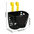 thumbnail image 5 of Kid'S Bike Basket Bicycle Handlebar Basket, 5 of 5