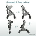 thumbnail image 5 of Dream On Me Twin Venture Umbrella Stroller, Light Gray, 5 of 13