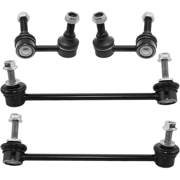Detroit Axle - Sway Bars Kit for 2014-2019 INFINITI Q50 Q70, 2017-2019 Q60, 2015-2019 Q70L, 4 Front Rear Stabilizer Sway Bar End Links Replacement