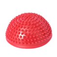 thumbnail image 1 of Bola de masaje semicircular, bola de erizo, bola de yoga, bola de masaje para entrenamiento de equilibrio, (rojo) oso de fresa Electrónica, 1 of 5