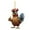 A, variant on Wadada Christmas Chicken Ornament Set, Funny Acrylic Chicken Xmas Tree Decorations, Hanging Chicken Decor with Hanging Rope Rooster Christmas Tree Pendants for Christmas Tree Door Window Car 3.3 in