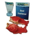 thumbnail image 3 of Rivers Edge Products Red Snapper Fish Sandals, Slip Resistant Contoured Foot Bed, Small, 3 of 5