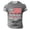 Gray, variant on CIENVNSTG Mens Patriotic Crew Neck T Shirt 4th of July 250th Anniversary USA Flag Print 1776-2026 Short Sleeve Casual Fit for Holiday Events Navy S