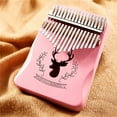 thumbnail image 2 of Wal-mart Deals Viflosae Kalimba 17 Keys Thumb Piano Tuner And Learning Guide Portable Thumb Piano Rollback $10 & under, 2 of 2