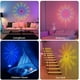 thumbnail image 4 of Luces Starburst con control remoto, cadena de luces LED navideñas con Bluetooth, fuegos artificiales LED para decoración de jardines interiores y exteriores, fiestas de bodas (A), 4 of 5