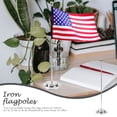 thumbnail image 3 of MIANGASTORE Nail-free Flagpole Creative Flag Support Stand Banner Pedestal Multipurpose Flag Holder, 3 of 6