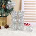 thumbnail image 3 of Hwkond Christmas Tree Decorations Clearance Hot Christmas Balls Indoor Outdoor Venue Decoration Gift Balls Christmas Tree Decoration Christmas Balls(Silver,2.76in), 3 of 5