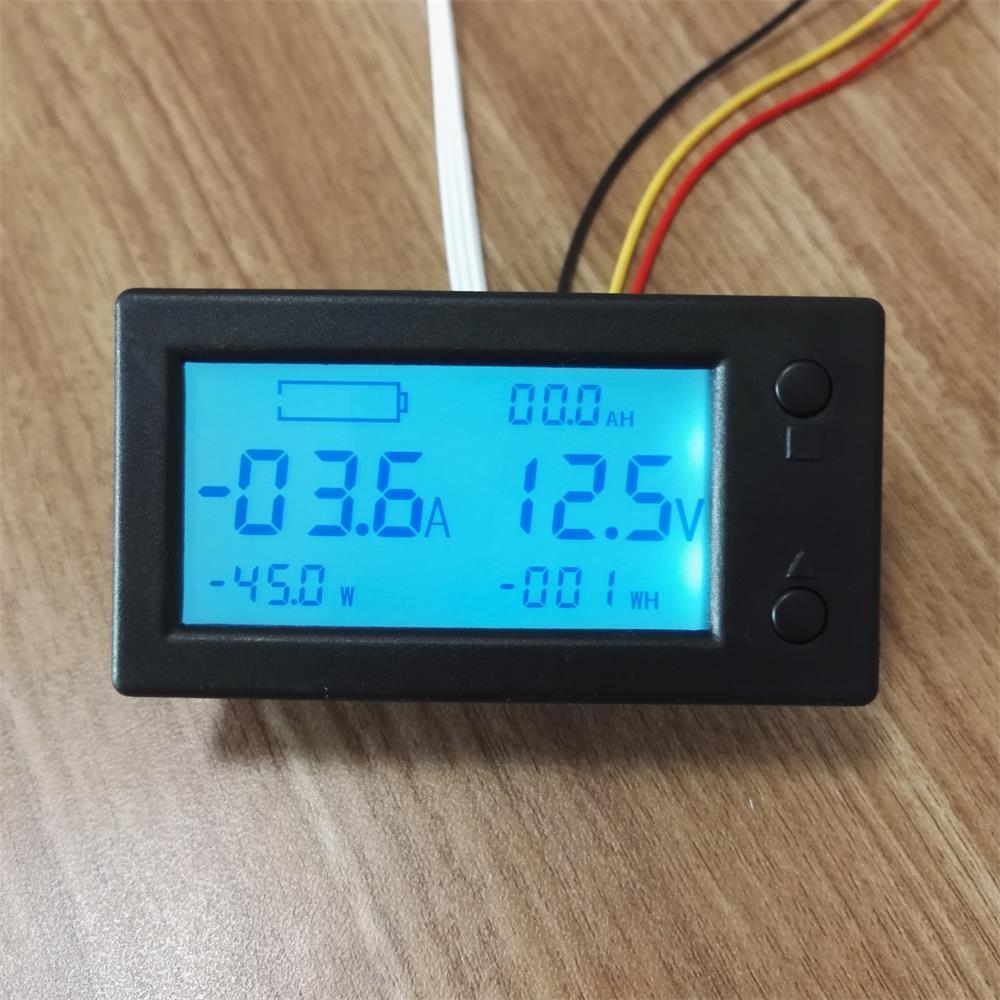 Battery Monitor 6in1 300V 400A Voltage Current Power Capacity AH SOC Hall Sensor