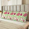 thumbnail image 5 of Naloa Dragon Fruit 1 Super Soft 20x60 Body Pillow Case,Long Side Hidden Zipper（PILLOWS ARE NOT INCLUDED）, 5 of 6