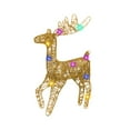 thumbnail image 1 of CNKOO Iron Deer With String Light Battery Powered 20*9*35cm Durable & Reusable Easy To Use Outdoor Party, 1 of 12
