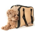 thumbnail image 3 of Pet Life ® Mystique Airline Approved Fashion Designer Travel Pet Dog Carrier w/ Pouch, 3 of 8