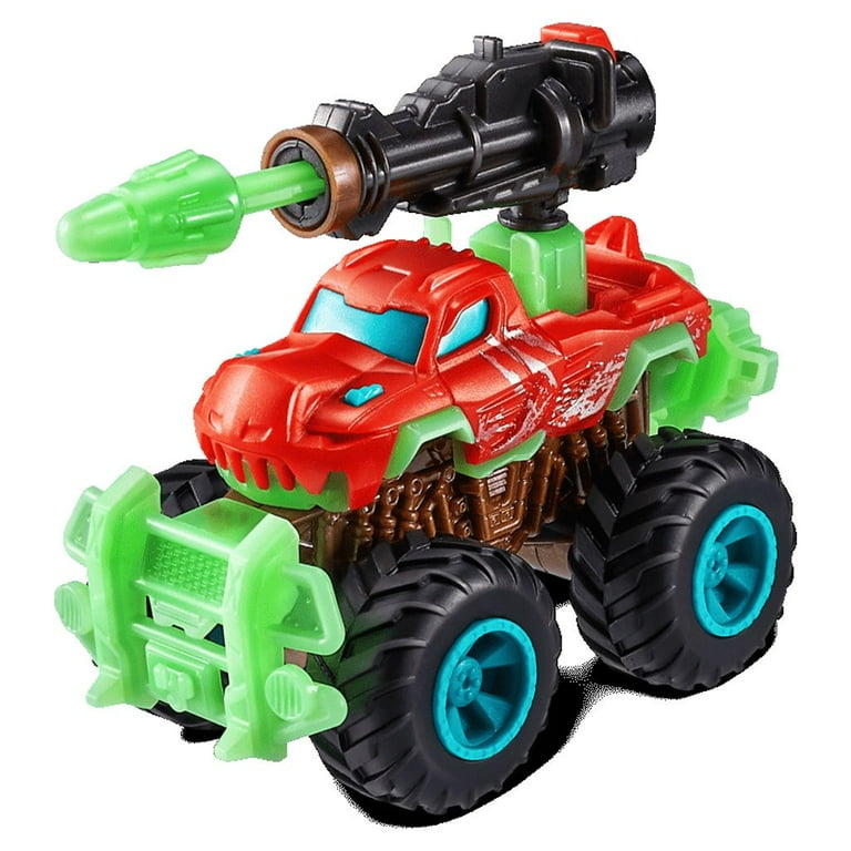 5つまとめ売り　Monster Trucks glow riders カプセル ZURU 5 Surprise Glow Riders Monster Trucks Series 2 - Build