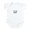 Cloud White, variant on CafePress - Peyton Rocks Infant Bodysuit - Baby Light Bodysuit, Size Newborn - 24 Months