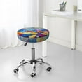 thumbnail image 7 of Daiia Spring Flower Seasonal Stool Covers Round,Round Bar Stool Covers Waterproof Bar Chair Covers Washable Stool Cushion Slipcover for 12-14 Inch Chair-12 inch, 7 of 7