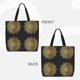 thumbnail image 2 of Fotbe Gold Mandala Bolsa Tote con Estampado para Mujer, Bolsos con Cremallera, Bolsa de Hombro Casual de Gran Capacidad con Bolsillos Internos, 2 of 7