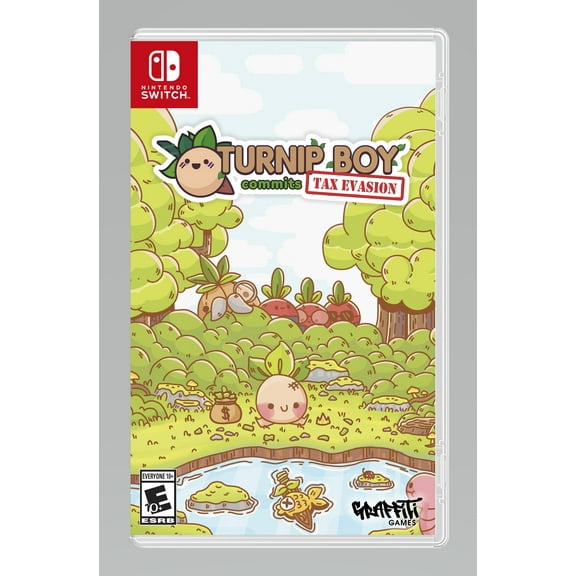 Turnip Boy Commits Tax Evasion, Graffiti Games, Nintendo Switch, 812303016523