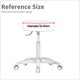 thumbnail image 2 of Fundas para taburetes redondas, 4 fundas elásticas para taburetes de bar, fundas elásticas para sillas de bar, fundas para asientos de taburetes de bar para sillas de 32 y 40 cm, 2 of 5
