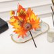 thumbnail image 4 of Decoración de Rama de Calabaza para Halloween | Piña de Hoja de Arce Naranja con Acentos de Frutos Rojos | Corona de Otoño de Plástico de 25 Cm para El Festival de La Cosecha, Ideal para Decorar El H, 4 of 6