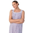 thumbnail image 6 of Aria Women's Sleeveless 100% Cotton 40" Nightgown, Sizes XS-5X, 6 of 8