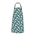 thumbnail image 2 of Lsque Daisies Flowers Waterproof Apron Chef Aprons for Men Heavy Duty Chemical Work Apron Extra Long Grilling Aprons with Adjustable Bib Apron, 2 of 9