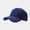 Navy, variant on HuangHuanChen Baseball Caps Unisex Suede Soft Solid Color Curved Brim Adjustable Dad Hat Visor Cap Streetwear UV Protection Sun Hats One Size