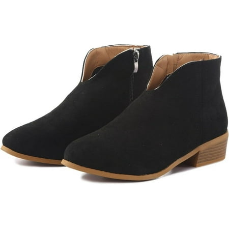 

hotio 2024 Pointed thick heeled women s boots women s singles shoes