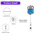 thumbnail image 5 of Student Nurse Tears,Funny Retractable Badge Reel for ID Card Badge,Retractable Badge Holder Alligator Clip for Nurse,Medical Assistant,Nursing Student,Teacher, 5 of 5