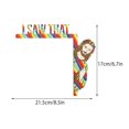 thumbnail image 3 of Letrero decorativo para puerta, esquina, ventana, ángulo izquierdo y derecho de madera, letrero de Jesús (F) Ndcxsfigh Libre de BPA, 3 of 4