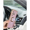 thumbnail image 6 of Compatible with Vivo X80 Pro Case Silicone TPU Shockproof Vivo X80 Pro Phone Case Plating Astronaut Cute Pattern TPU Cases with Ring (Vivo X80 Pro, Purple), 6 of 14