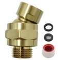thumbnail image 4 of Wuweikeji Shower Head Adapter 360° Ball Joint Shower Head Extension Swivel Adapter Fixed,Plumbing Tools, 4 of 10