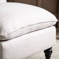 Devon & Claire Alexander Ivory Pillow Top Accent Chair