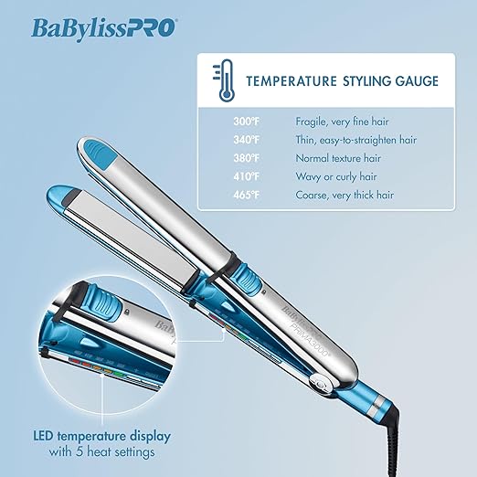 BaBylissPRO Nano Titanium Prima3000 1.25" Flat Iron photo 5