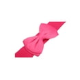 thumbnail image 5 of INSPIRE CHIC Women's Bowknot Elastic Belts, 2.4" Width Elegant Cute Stretchy Cinch Waistband for Dress Wedding 24 - 32" Fuchsia, 5 of 7