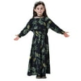 thumbnail image 3 of Robes Filles Imprimé Floral Ethnique Manches Longues Tenue Décontractée pour Enfants Tunique Traditionnelle Mi-Longue Usage Quotidien Adapté à Toutes les Saisons, 3 of 7
