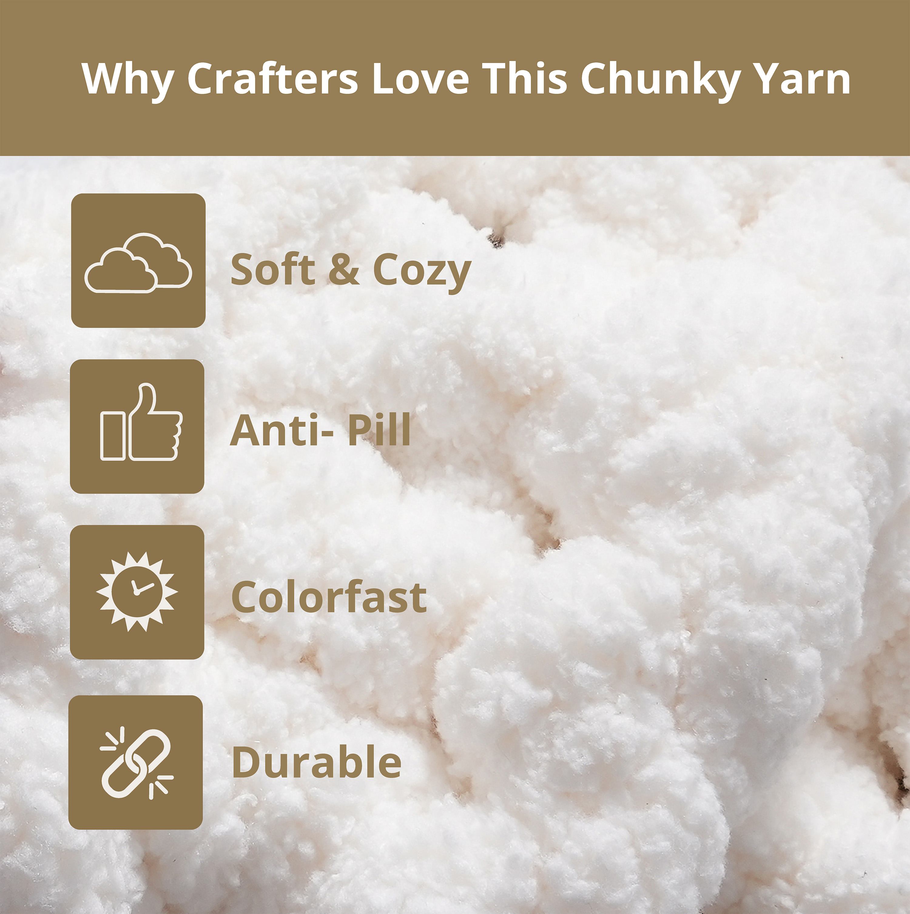 Crafted by Catherine Chunky Chenille Yarn 8-Pack photo 6