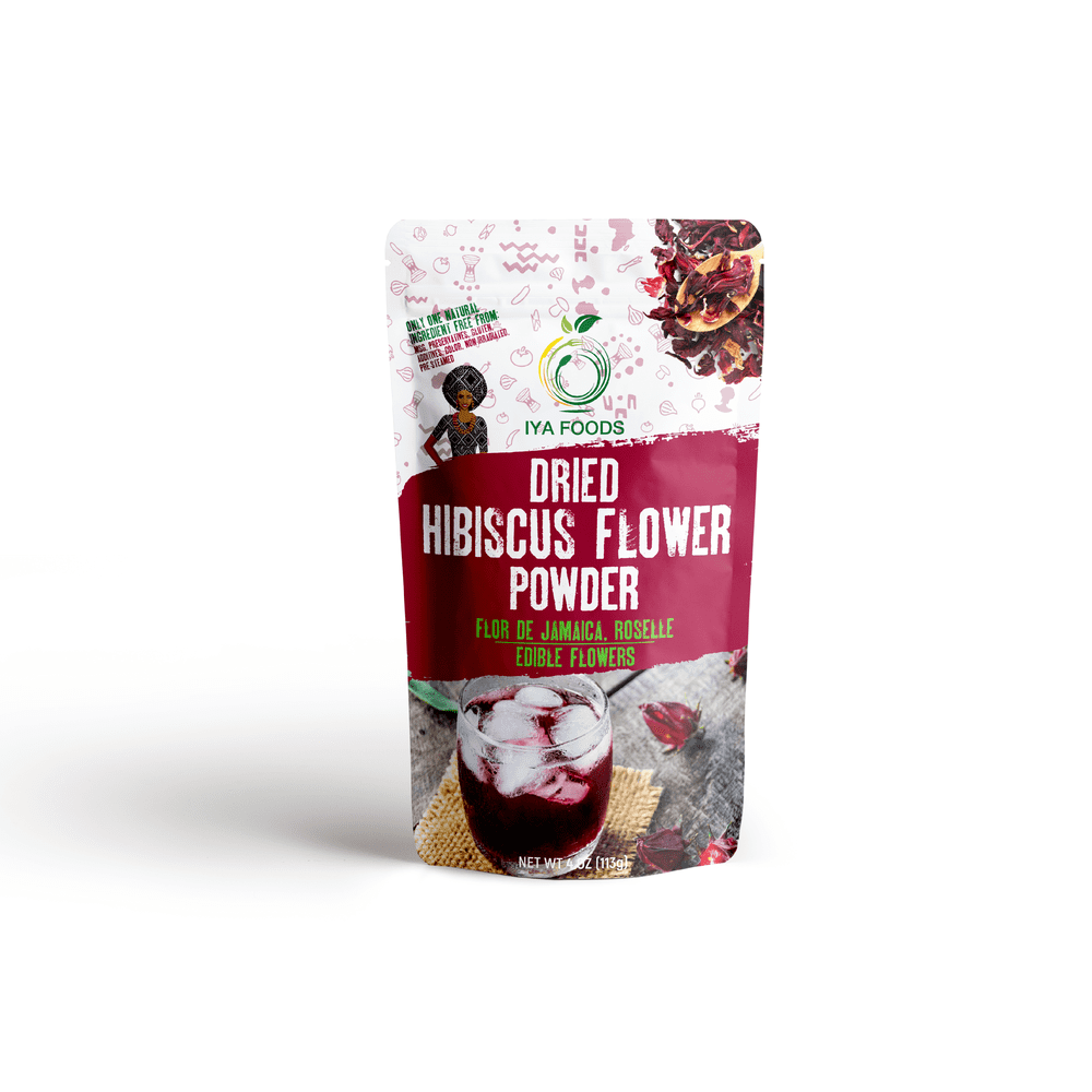 Dried Hibiscus Flower Powder, 4 Oz