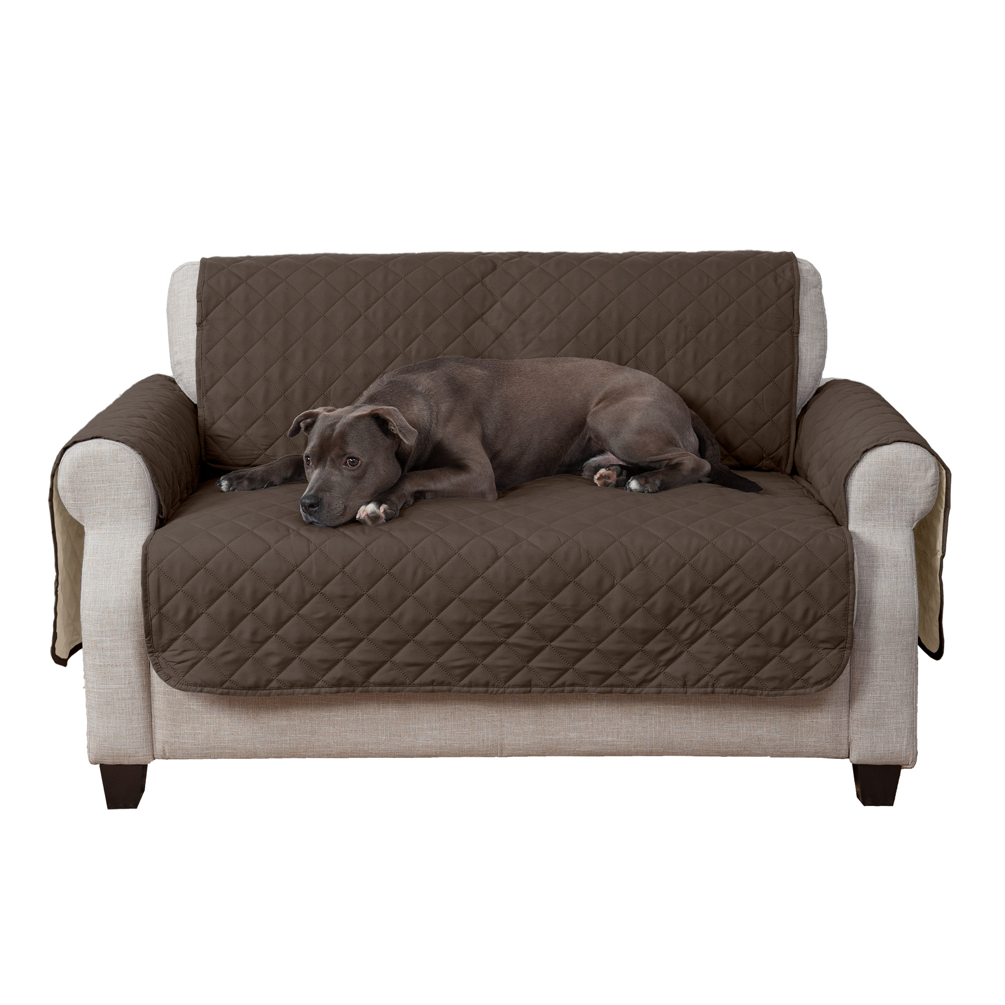 FurHaven Pet Furniture Cover Reversible Furniture Cover Protector for
