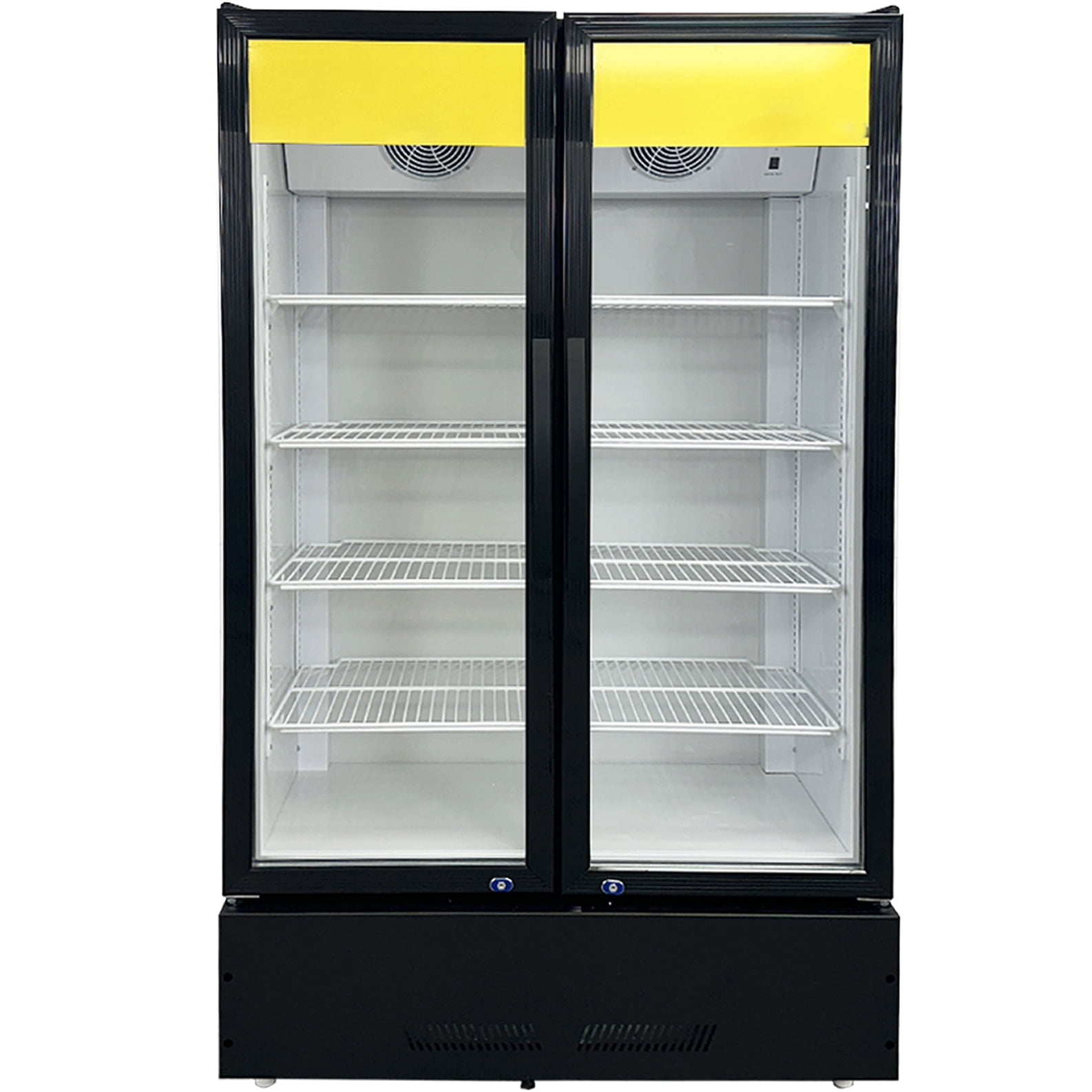 39 in. Commercial Glass Door Merchandiser Refrigerator 21 Cu. Ft. Beverage Display Cooler, NSF & ETL Certified