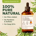 thumbnail image 2 of Aceite esencial de ciprés KUKKA, 120 ml, 100% puro y natural, 2 of 6