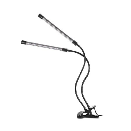 

Full-spectrum USB Clip Plant Grow-light Three Tube Timing Plant Fill-light